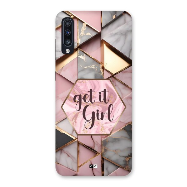 Diamond Girl Back Case for Galaxy A70