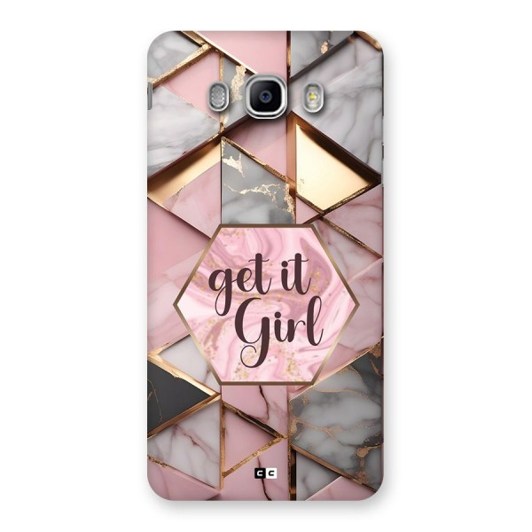 Diamond Girl Back Case for Galaxy J5 2016