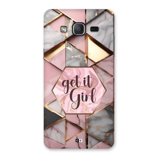 Diamond Girl Back Case for Galaxy On7 Pro