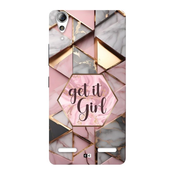 Diamond Girl Back Case for Lenovo A6000