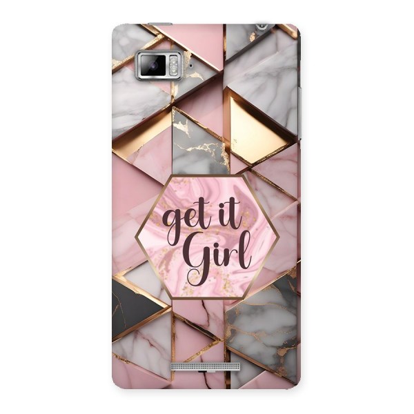 Diamond Girl Back Case for Lenovo Vibe Z K910