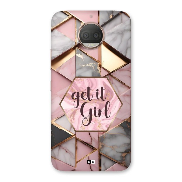 Diamond Girl Back Case for Moto G5s Plus