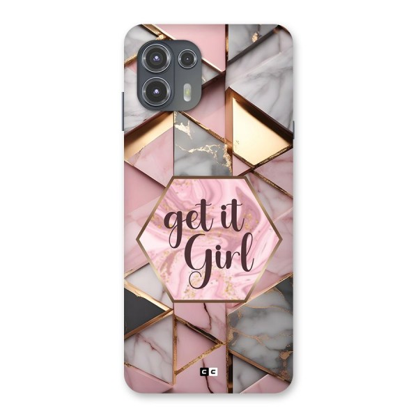 Diamond Girl Back Case for Motorola Edge 20 Fusion