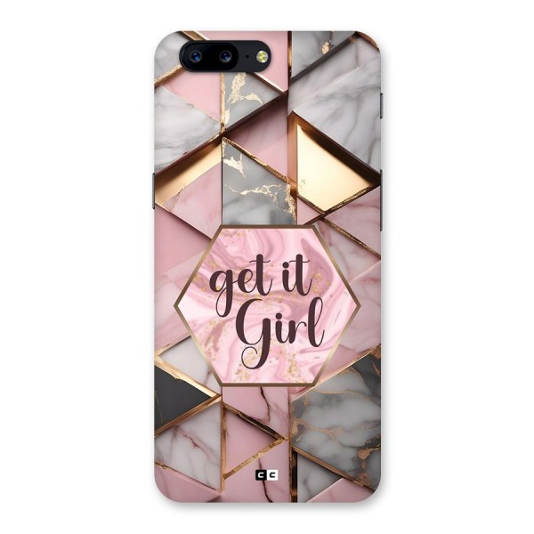 Diamond Girl Back Case for OnePlus 5