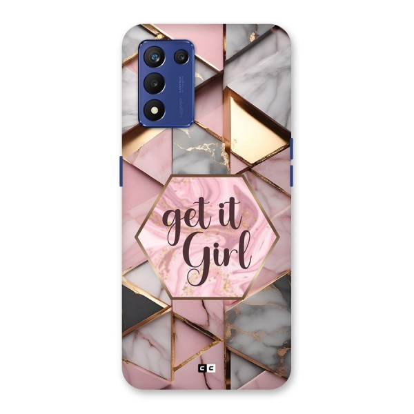 Diamond Girl Back Case for Realme 9 5G Speed