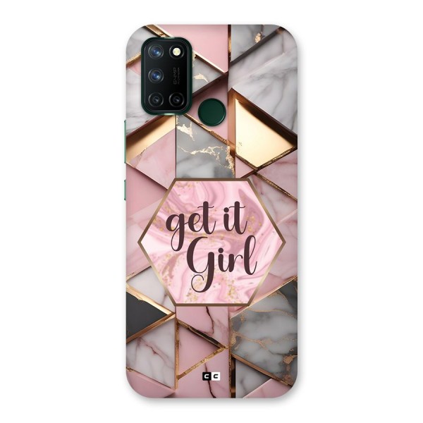 Diamond Girl Back Case for Realme C17