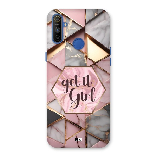 Diamond Girl Back Case for Realme Narzo 10A