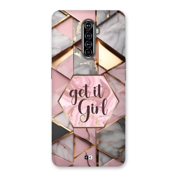 Diamond Girl Back Case for Realme X2 Pro