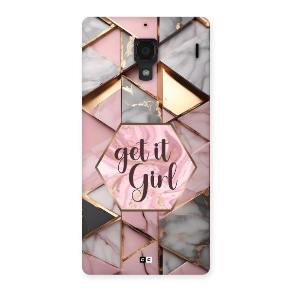 Diamond Girl Back Case for Redmi 1s