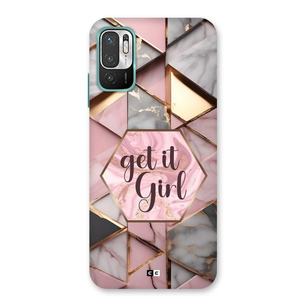 Diamond Girl Back Case for Redmi Note 10T 5G