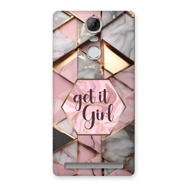 Diamond Girl Back Case for Vibe K5 Note