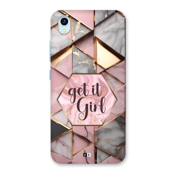 Diamond Girl Back Case for Vivo Y1s