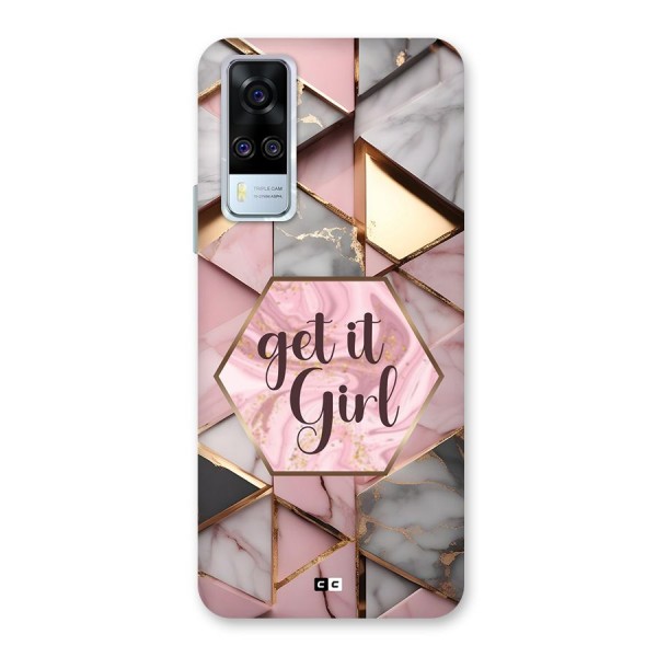 Diamond Girl Back Case for Vivo Y51A
