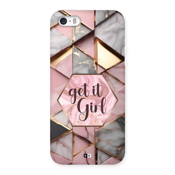 Diamond Girl Back Case for iPhone 5 5s
