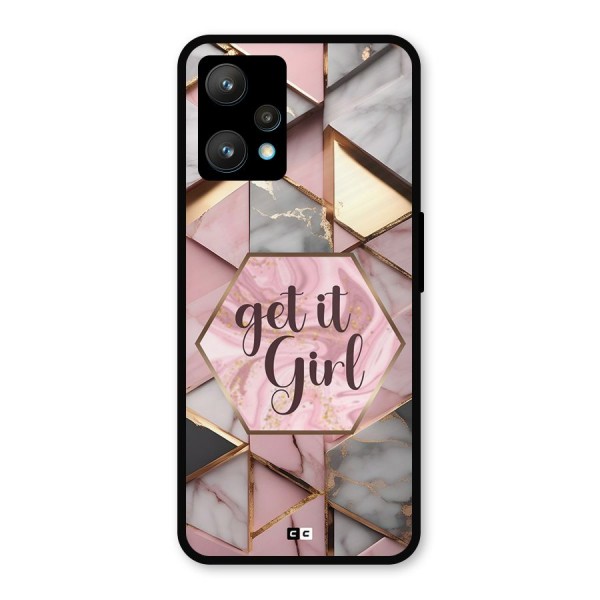 Diamond Girl Metal Back Case for Realme 9 Pro Plus 5G