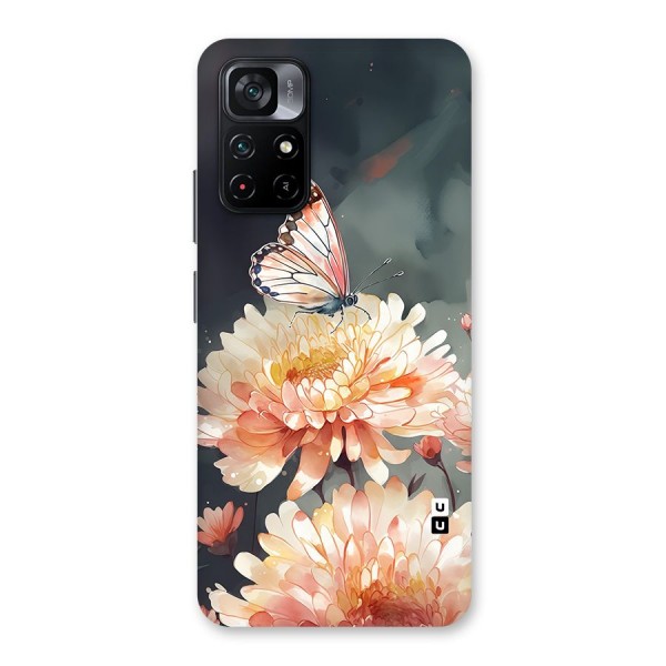 Digital Art Butterfly Flower Back Case for Poco M4 Pro 5G