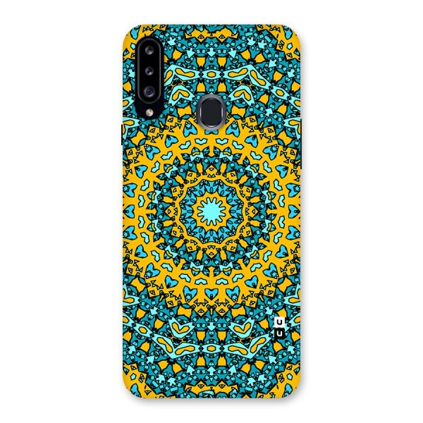 Digital Mandala Art Back Case for Samsung Galaxy A20s