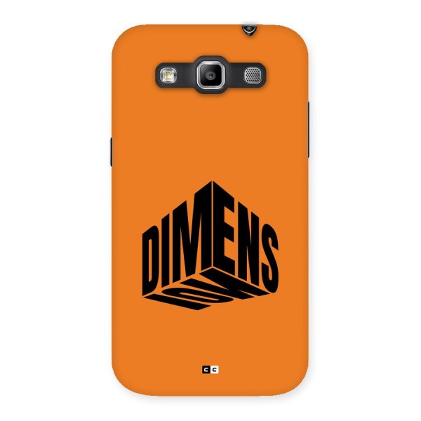Dimension Typography Back Case for Galaxy Grand Quattro