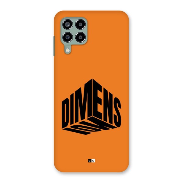 Dimension Typography Back Case for Galaxy M33