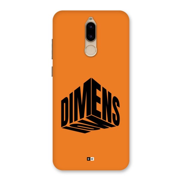 Dimension Typography Back Case for Honor 9i