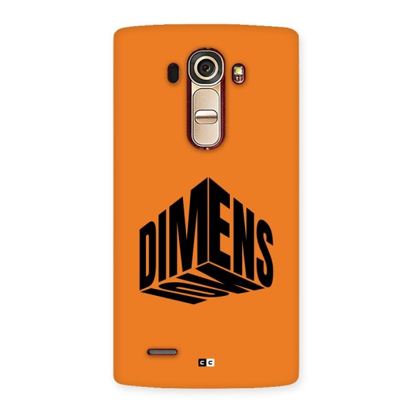 Dimension Typography Back Case for LG G4