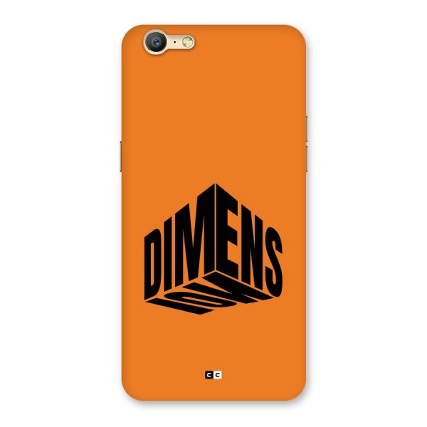 Dimension Typography Back Case for Oppo A39