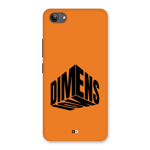 Dimension Typography Back Case for Vivo Y81i