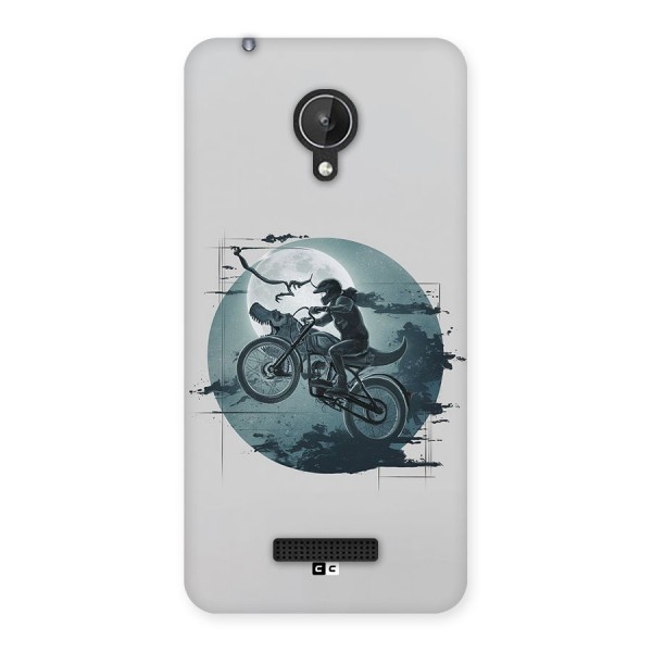 Dino Rider Back Case for Canvas Spark Q380