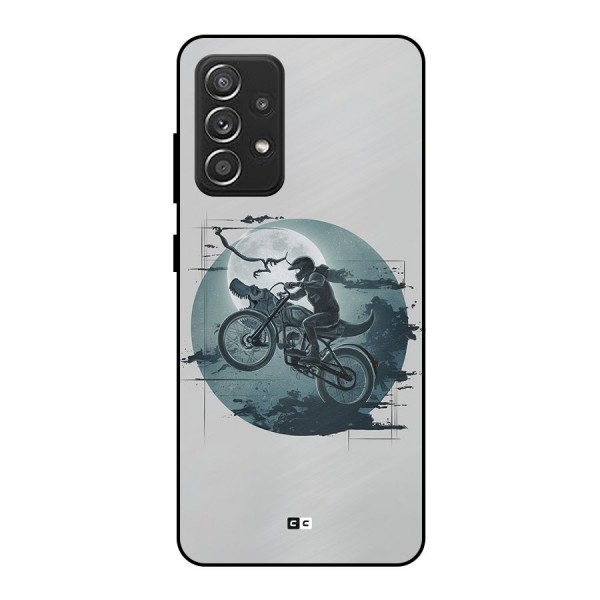 Dino Rider Metal Back Case for Galaxy A52