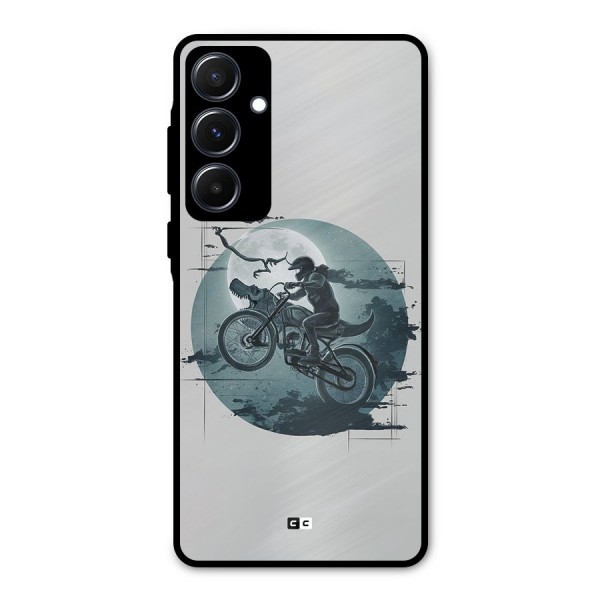 Dino Rider Metal Back Case for Galaxy A55