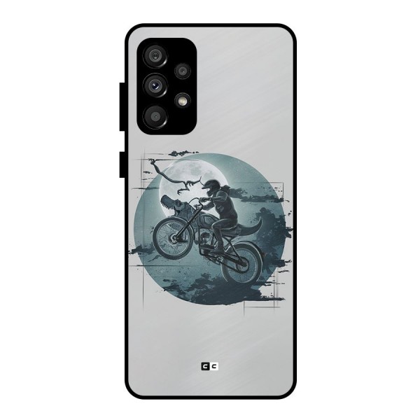 Dino Rider Metal Back Case for Galaxy A73 5G