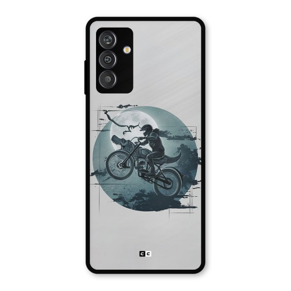 Dino Rider Metal Back Case for Galaxy M14 5G