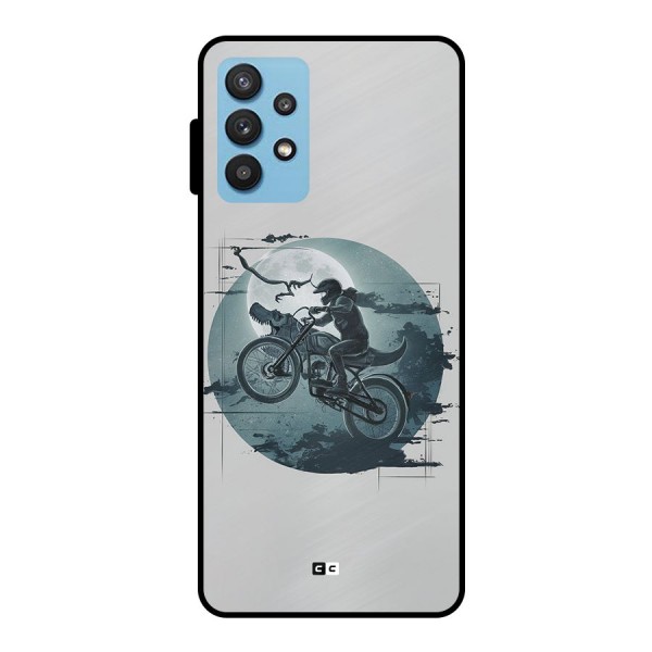 Dino Rider Metal Back Case for Galaxy M32 5G
