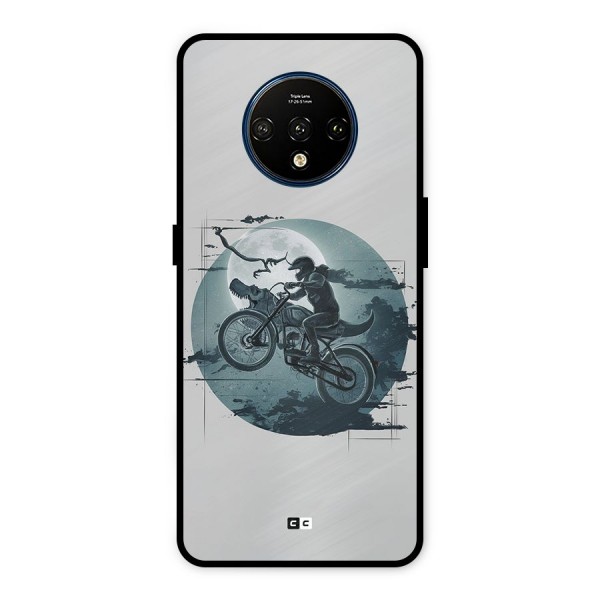Dino Rider Metal Back Case for OnePlus 7T