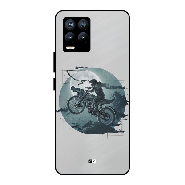 Dino Rider Metal Back Case for Realme 8 Pro