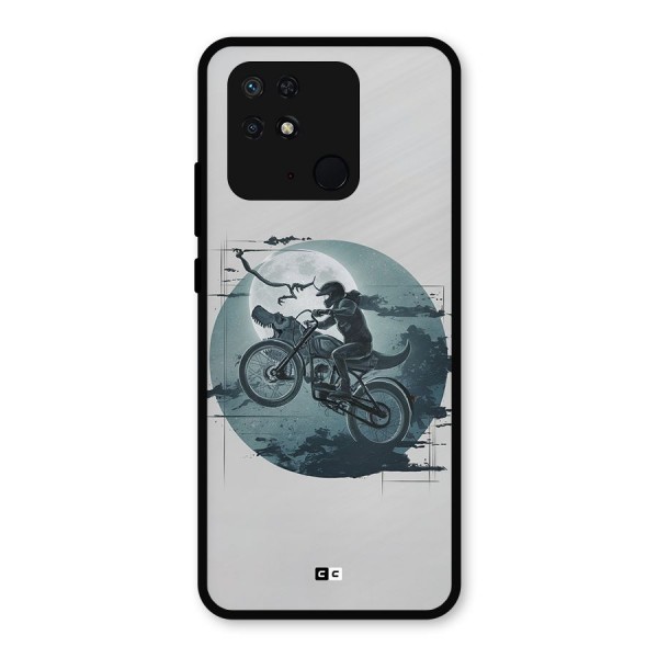 Dino Rider Metal Back Case for Redmi 10 Power