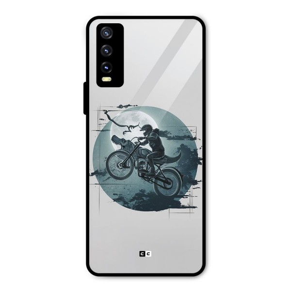 Dino Rider Metal Back Case for Vivo Y20t