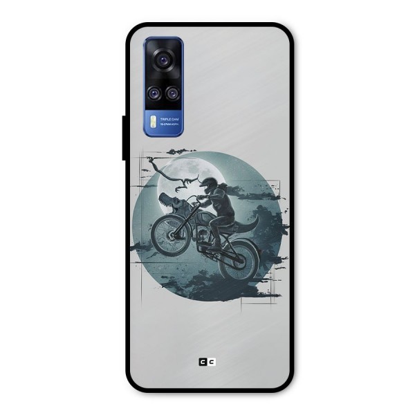 Dino Rider Metal Back Case for Vivo Y51A