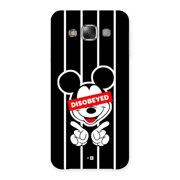 Disobeyed Micky Back Case for Galaxy E7