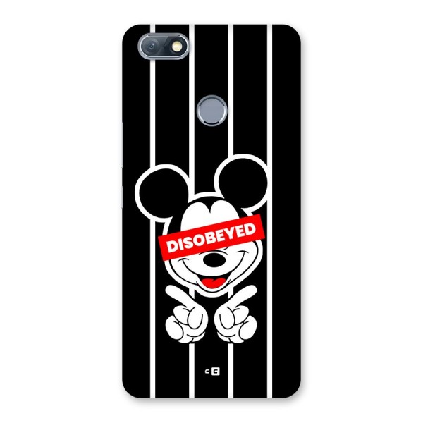 Disobeyed Micky Back Case for Infinix Note 5