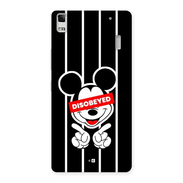 Disobeyed Micky Back Case for Lenovo K3 Note