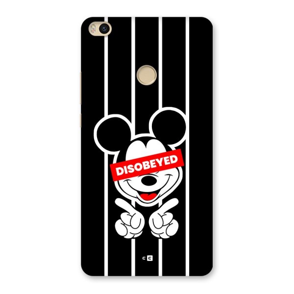 Disobeyed Micky Back Case for Mi Max 2