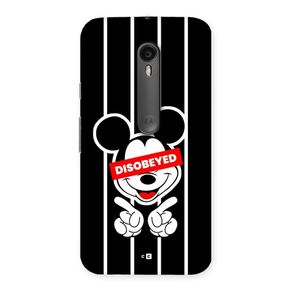 Disobeyed Micky Back Case for Moto G3