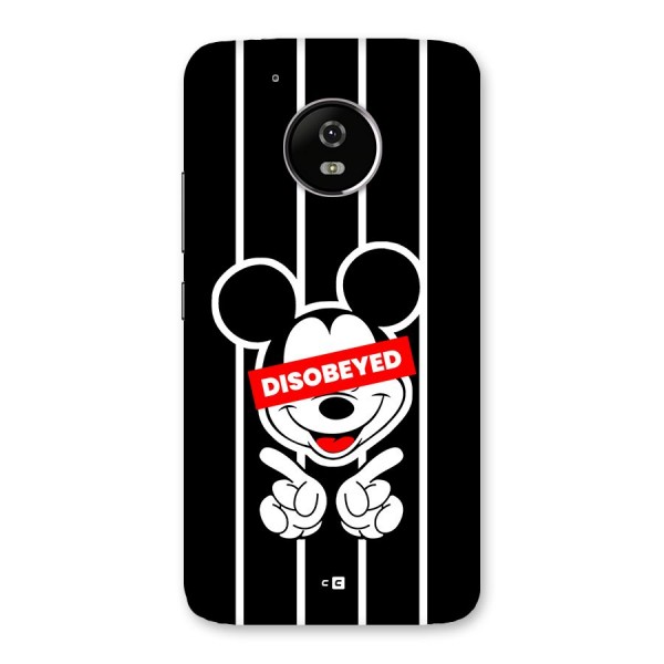 Disobeyed Micky Back Case for Moto G5