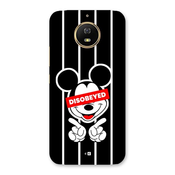 Disobeyed Micky Back Case for Moto G5s