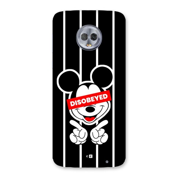 Disobeyed Micky Back Case for Moto G6 Plus