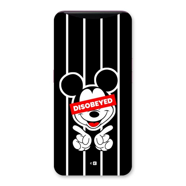 Disobeyed Micky Back Case for Oppo Find X