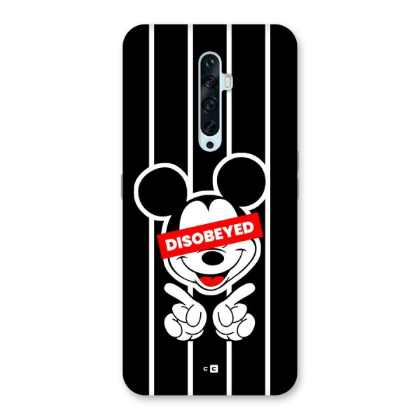 Disobeyed Micky Back Case for Oppo Reno2 F