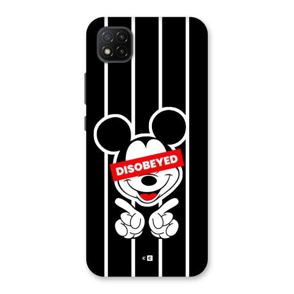 Disobeyed Micky Back Case for Poco C3