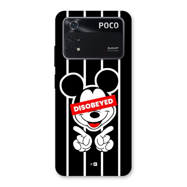 Disobeyed Micky Back Case for Poco M4 Pro 4G